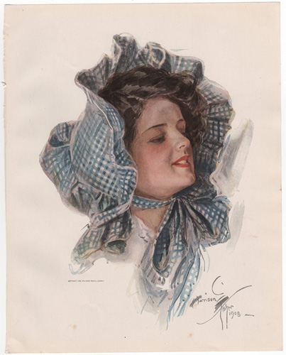 American Beauties by Harrison Fisher (1909)